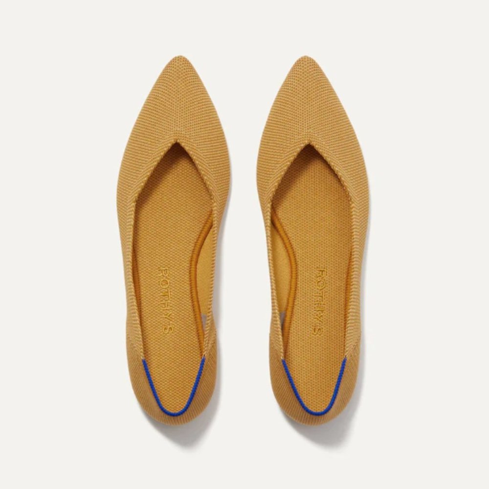 Rothy’s Marigold The Point Shoes 8.5 NIB